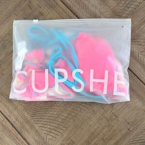 Cupshe Vibrant Pink and Aqua Bikini